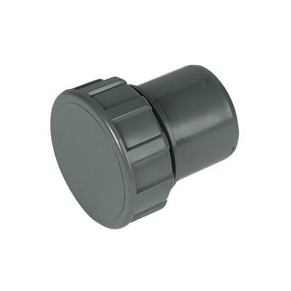 Floplast 50mm Solvent Access Plug Grey WS32G