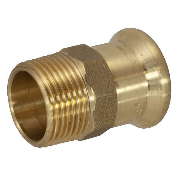 Picture of PEGASUS PressFit Coupler Male 28mm x ¾"