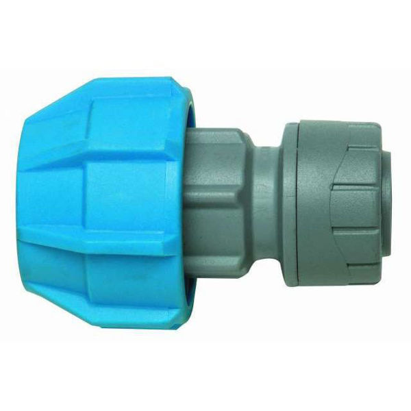 Picture of PolyPlumb MDPE Polyfast Adaptor 15mm x 25mm