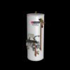 Picture of Gledhill Stainless Lite Pre-Plumbed 150L Indirect 2 Zone Pumped Unvented Cylinder