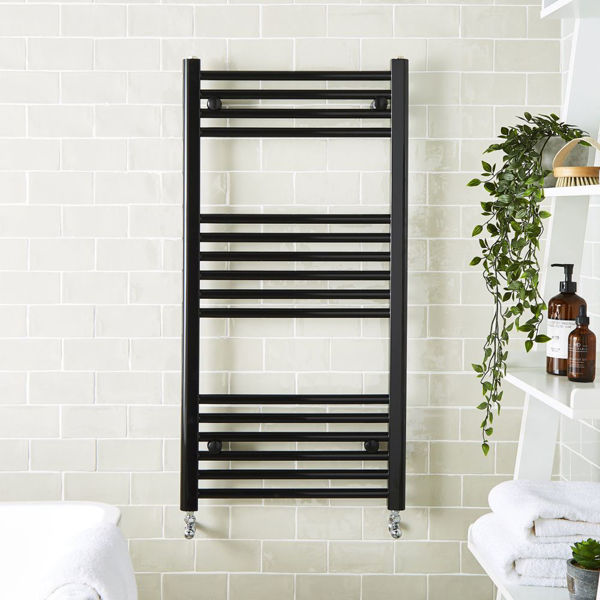 Picture of CSK Towel Rail 400mmx1200mm Black