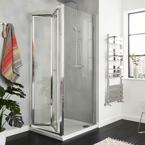 Picture of CSK KV6 Bi-Fold Shower Door 760mm & Side