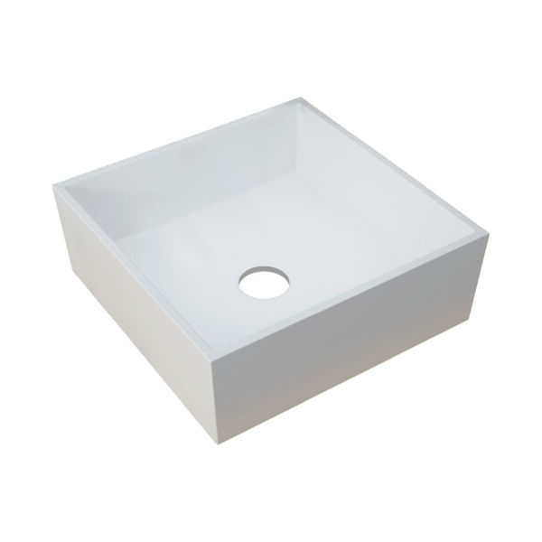 Picture of <3 Tears 426mm Square Resin Basin