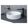 Picture of <3 Button 355mm Ceramic Round Washbowl & Waste - Matt White