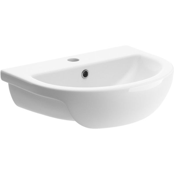 Picture of <3 Fern 500x390mm 1TH Semi Recessed Basin