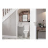 Picture of <3 Abelia 450x320mm 1TH Cloakroom Basin & Black Bottle Trap