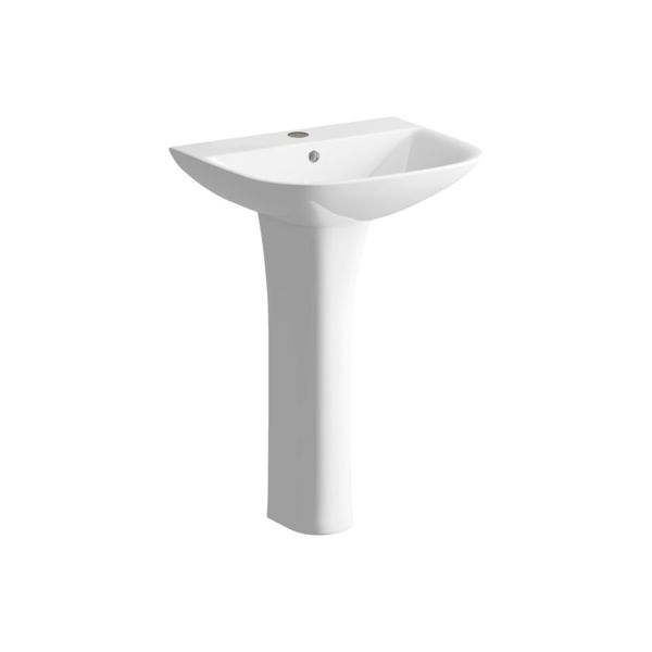 Picture of <3 Abelia 560x450mm 1TH Basin & Full Pedestal (Boxed)