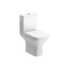 Picture of <3 Abelia Short Projection Close Coupled Open Back WC & Wrapover Soft Close Seat