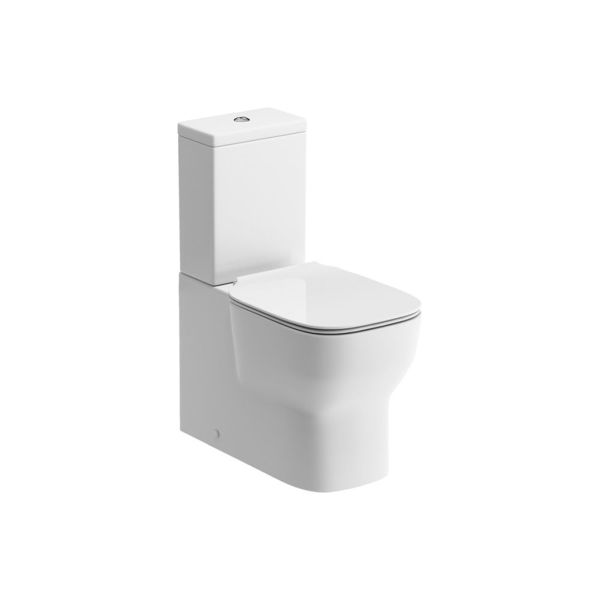 Picture of <3 Daisy Slim Square Soft Close Toilet Seat - White