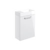 Picture of <3 Pear 410mm W/H Basin Unit & C/C Toilet Pack - White Gloss