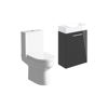 Picture of <3 Pear 410mm W/H Basin Unit & C/C Toilet Pack - Anthracite Gloss