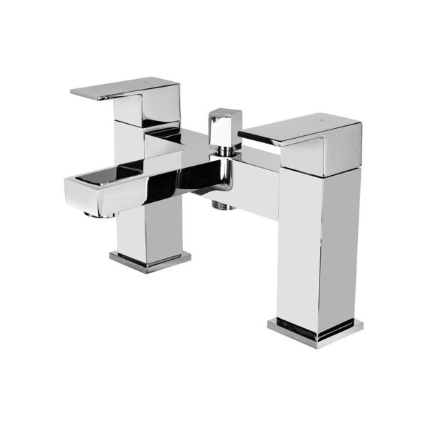 Picture of <3 Yarrow Deck Mounted Bath/Shower Mixer - Chrome