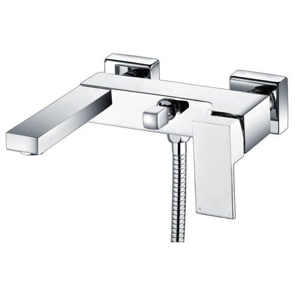 Picture of <3 Aralia Wall Mounted Shower Mixer & Shower Kit - Chrome