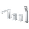 Picture of <3 Yarrow 4-Hole Deck Mounted Bath/Shower Mixer - Chrome