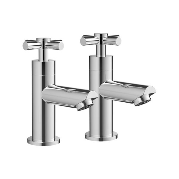 Picture of <3 Magnolia Basin Taps - Chrome