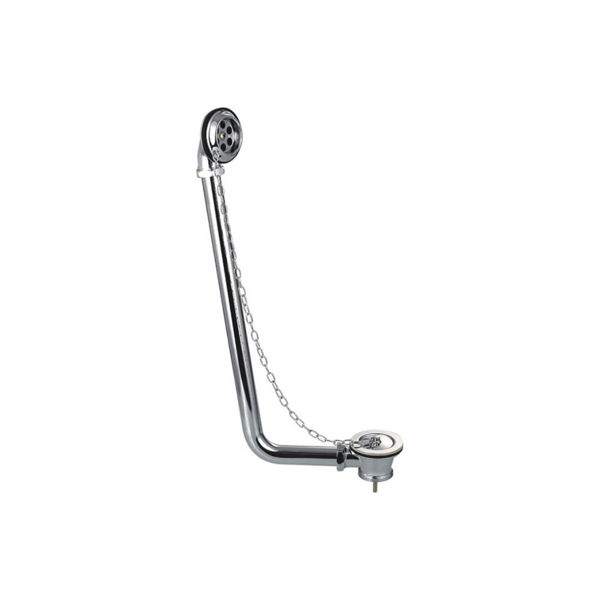 Picture of <3 Exposed Bath Plug & Chain Waste - Chrome