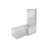 Picture of <3 Birch L Shape 1500x850x560mm 0TH Shower Bath Pack (RH)