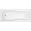 Picture of <3 Amur Straight 1700x750x550mm 0TH "C" Shower Bath w/Legs