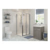 Picture of <3 Sweet 760mm Bi-fold Door - Chrome