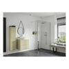 Picture of <3 Apricot Optional 330mm Rotatable Wetroom Panel (Retrofit) - Chrome