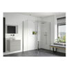 Picture of <3 Apricot Optional 330mm Rotatable Wetroom Panel (Retrofit) - Chrome