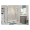 Picture of <3 Sweet 1000mm Sliding Door - Chrome