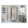 Picture of <3 Sweet 1000mm Sliding Door - Black