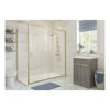 Picture of <3 Sweet 1000mm Sliding Door - Brushed Brass