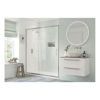 Picture of <3 Jasmine 1200mm Sliding Door - Chrome