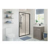 Picture of <3 Sweet 1200mm Sliding Door - Black