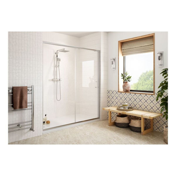 Picture of <3 Sweet 1200mm Easy-Fit Sliding Door - Chrome