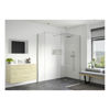 Picture of <3 Apricot 800mm Wetroom Side Panel & Arm - Chrome