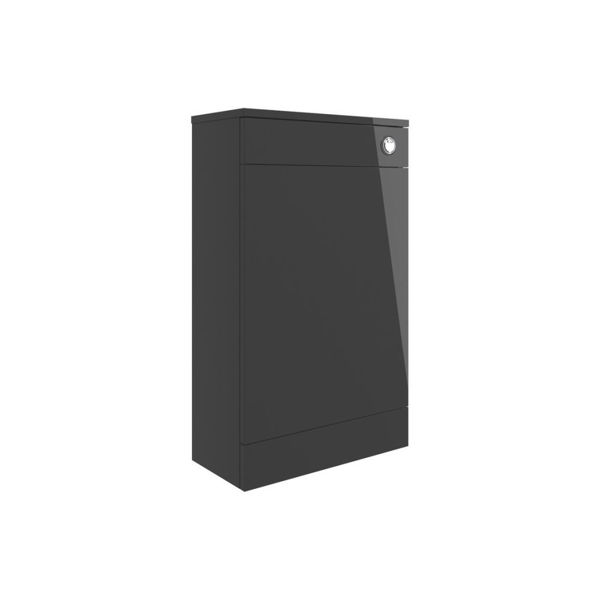 Picture of <3 Pear 500mm Floor Standing WC Unit - Anthracite Gloss