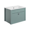 Picture of <3 Bamboo 605mm Wall Hung Basin Unit (exc. Basin) - Sea Green Ash