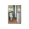 Picture of <3 Pear 410mm Floor Standing 1 Door Basin Unit & Basin - White Gloss