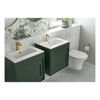 Picture of <3 Bonsai 510mm Floor Standing Unit Inc. Basin - Matt Indigo Blue