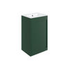 Picture of <3 Bonsai 510mm Floor Standing Unit Inc. Basin - Matt Conifer Green