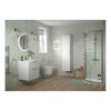 Picture of <3 Berry 615mm Floor Standing 2 Door Basin Unit & Basin - Matt White