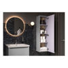 Picture of <3 Butterfly 615mm Wall Hung 1 Drawer Basin Unit & Basin - Matt Mineral Grey