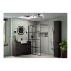 Picture of <3 Beat 1242mm Basin & WC Unit Pack (LH) - Matt Graphite Grey