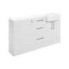 Picture of <3 Blaze 1542mm Basin  WC & 3 Drawer Unit Pack (RH) - White Gloss