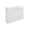 Picture of <3 Sage 1242mm Basin & WC Unit Pack (LH) - White Gloss