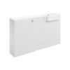 Picture of <3 Sage 1542mm Basin  WC & 1 Door Unit Pack (LH) - White Gloss