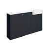 Picture of <3 Sage 1542mm Basin  WC & 1 Door Unit Pack (RH) - Matt Indigo Blue