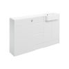 Picture of <3 Sage 1542mm Basin  WC & 3 Drawer Unit Pack (RH) - White Gloss