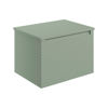 Picture of <3 Butterfly 600mm Wall Hung 1 Drawer Basin Unit & Worktop - Matt Willow Green