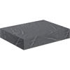 Picture of <3 Mondo 600mm Wall Hung Grey Marble Basin Shelf & Black Bottle Trap