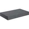 Picture of <3 Mondo 800mm Wall Hung Grey Marble Basin Shelf & Black Bottle Trap