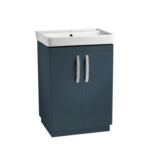 Picture of Tavistock Compass 600mm Basin & Unit Oxford Blue