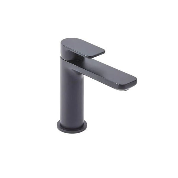 Picture of Tavistock Savour Basin Mixer Black